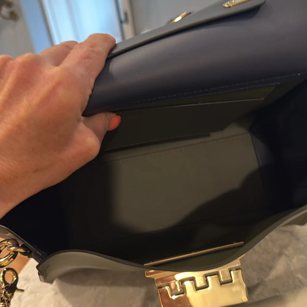 ZAC ZACPOSEN Eartha iconic top handle satchel in Moss - Picture 9 of 9